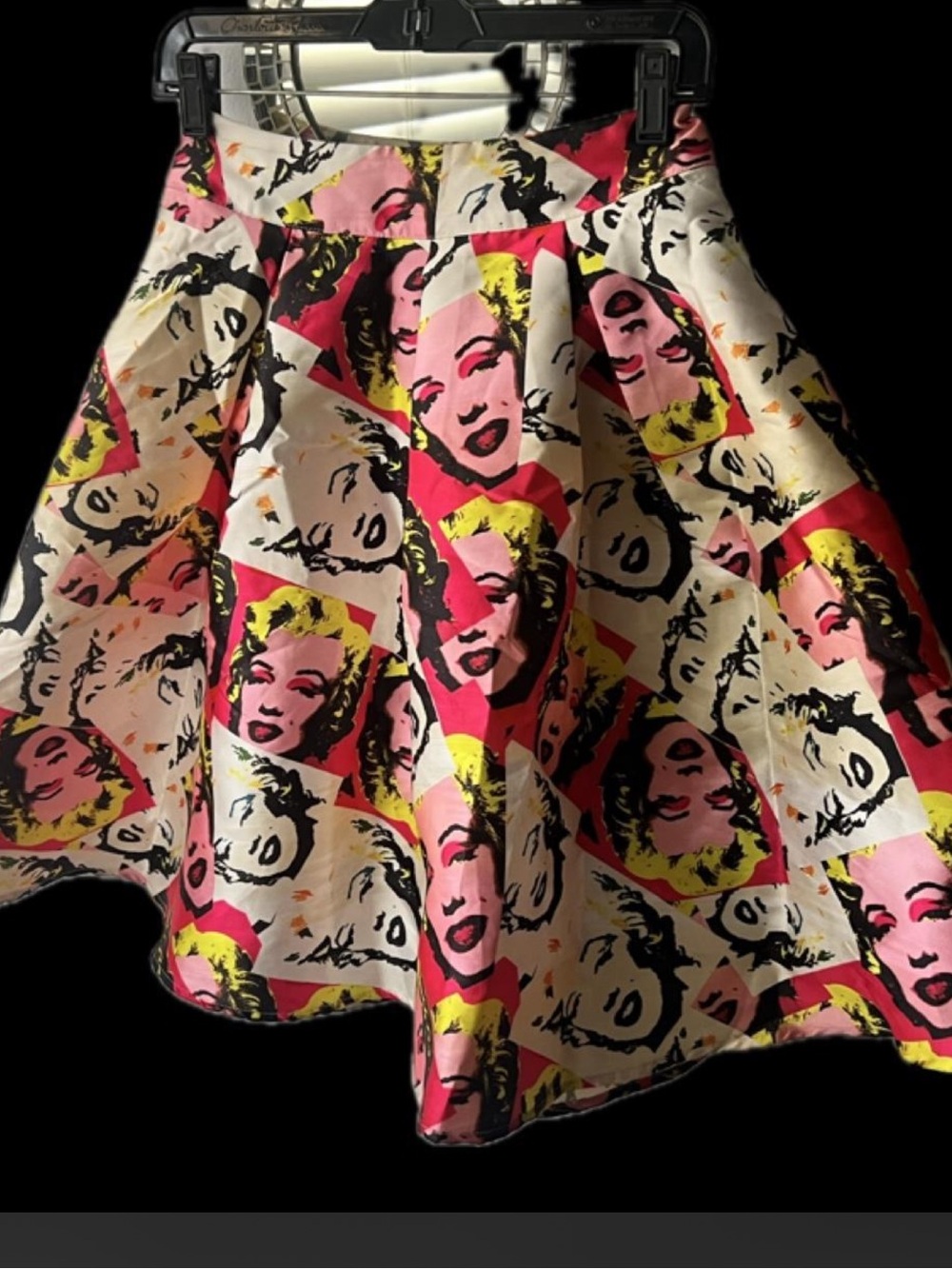 Marilyn Monroe Pop Art Hollywood Punk Pinnup, Goth Halloween Party Edgy Vintage